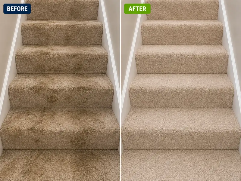 stairs carpet cleaning medford
